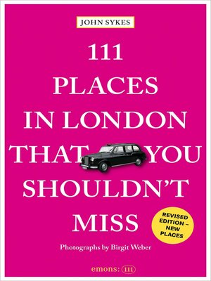 cover image of 111 Places in London That You Shouldn't Miss